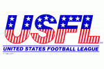 United States Football League 1983-1985 vinyl decal